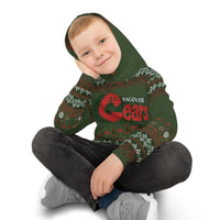 Ugly Christmas Sweater Custom Team Jersey Children's Hoodie (AOP)