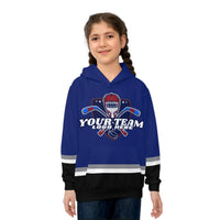 Custom Team Jersey Children's Hoodie (AOP)