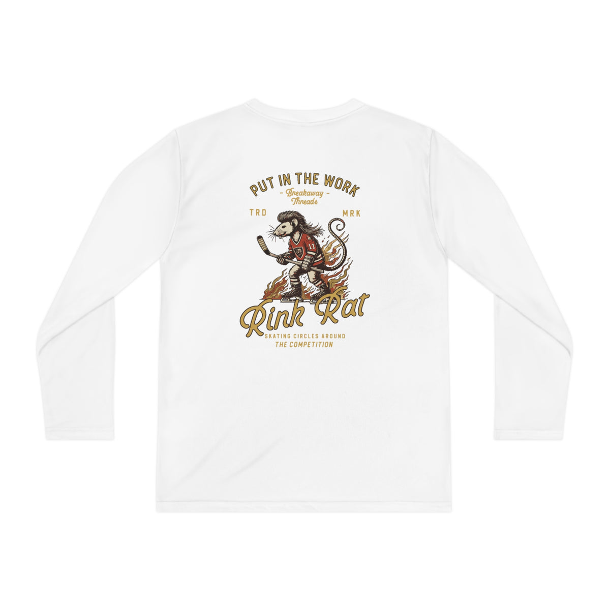 Rink Rat Sport-Tek PosiCharge Youth Long Sleeve Competitor Tee