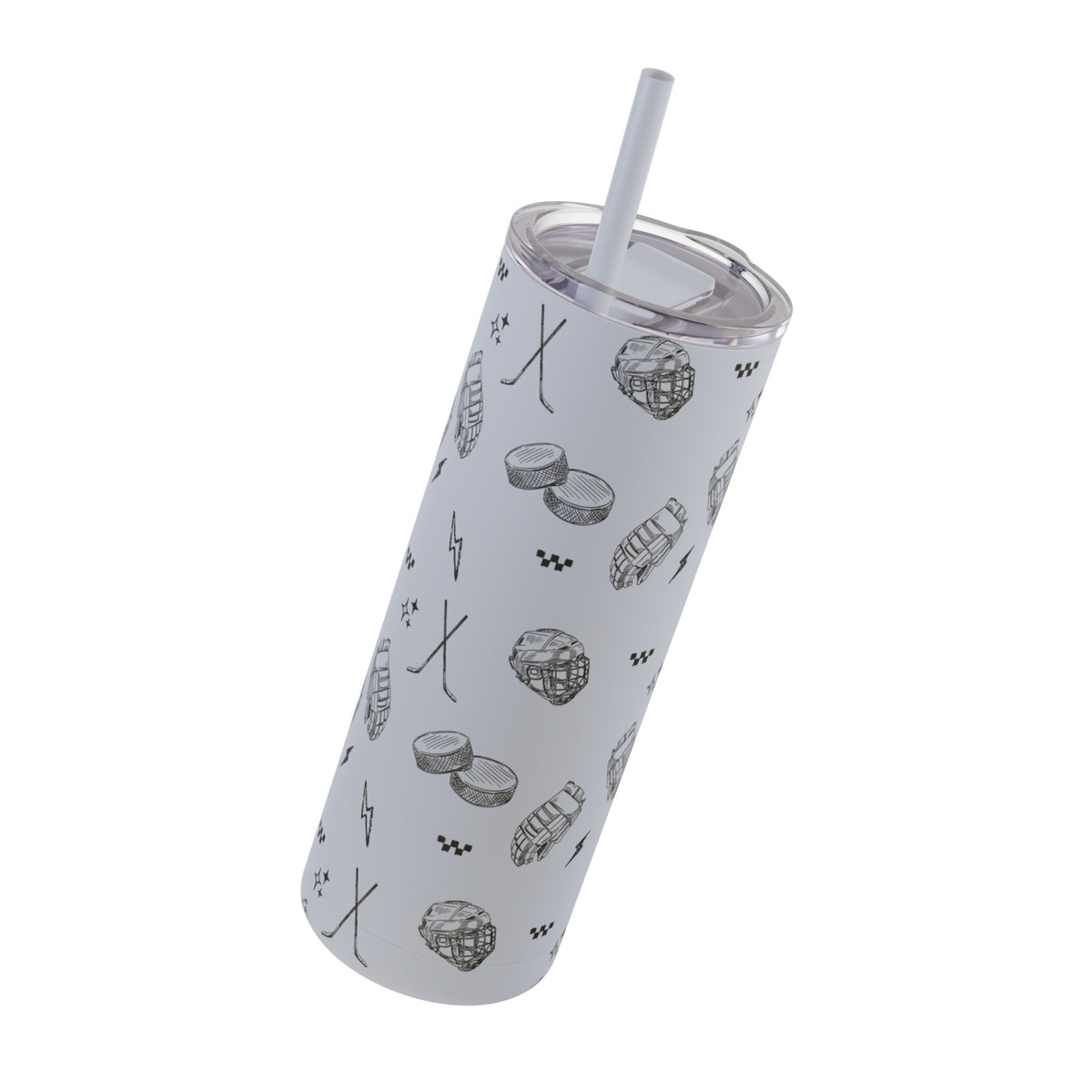 Hockey Matte Tumbler, 20oz