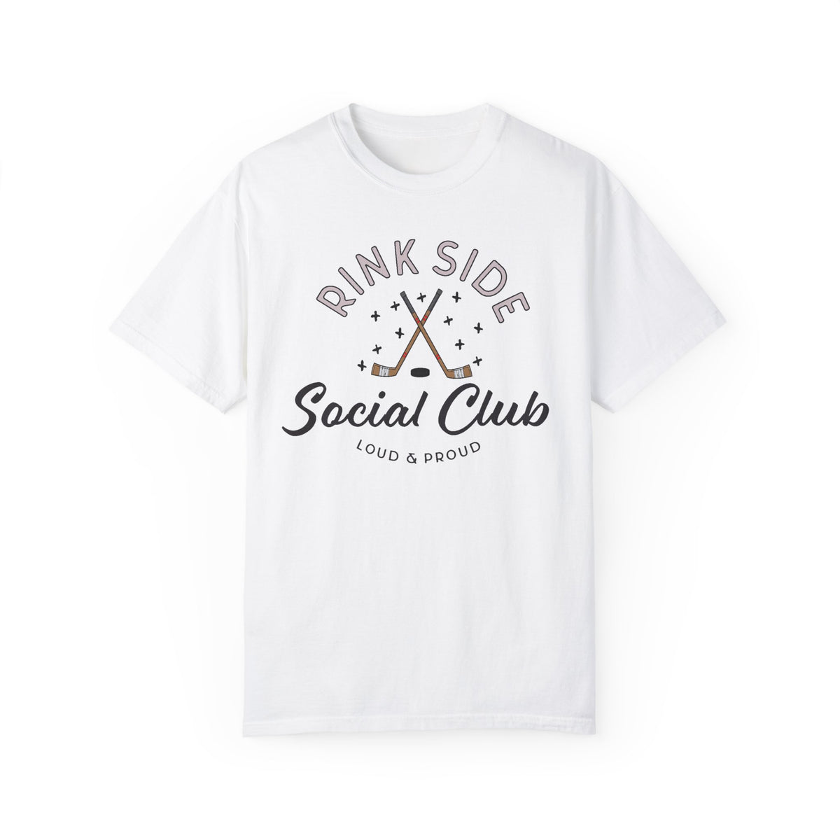 Rinkside Social Club Comfort Colors Unisex Garment-Dyed T-shirt