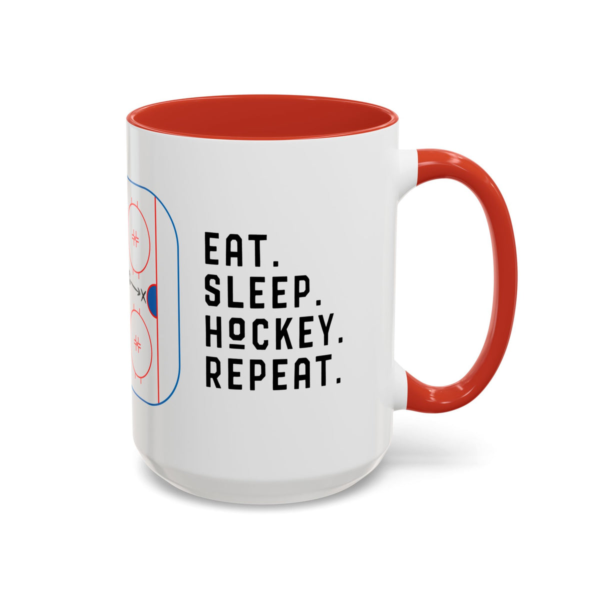 Eat Sleep Hockey Repeat Coffee Mug