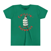 Chillin' with the Snowmies Youth Short Sleeve Tee