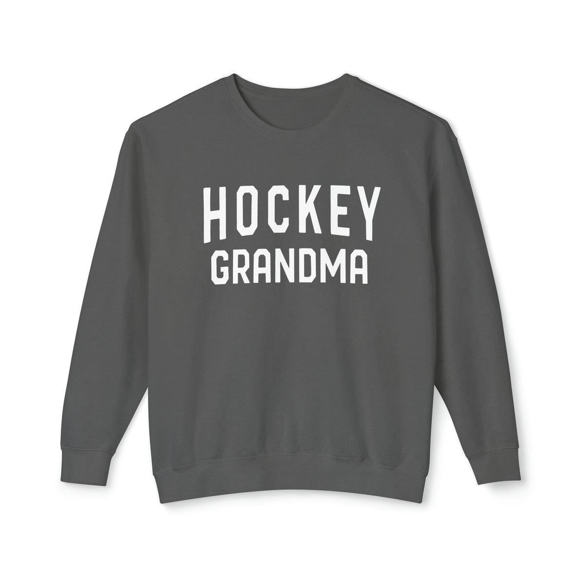 Hockey Grandma Comfort Colors Unisex Lightweight Crewneck Sweatshirt