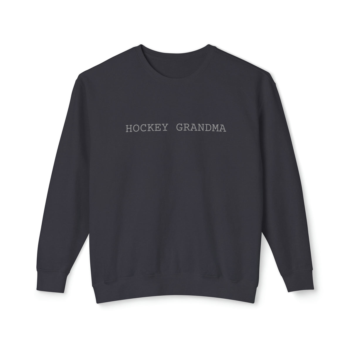 Hockey Grandma Comfort Colors Unisex Lightweight Crewneck Sweatshirt