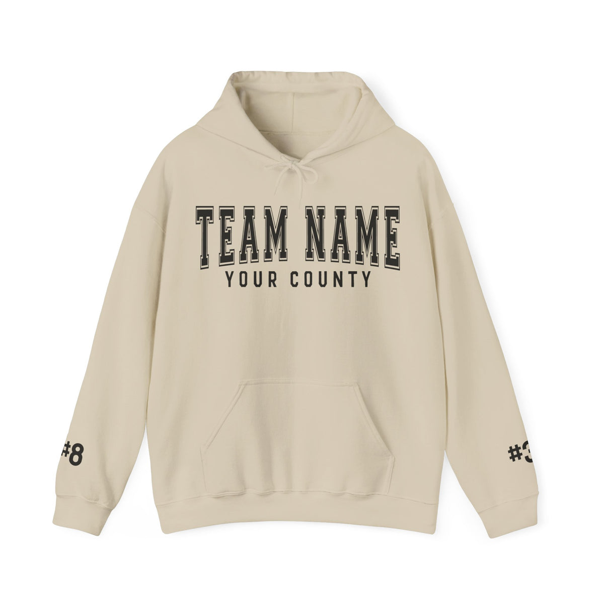 Custom Team Gildan Unisex Heavy Blend™ Hooded Sweatshirt