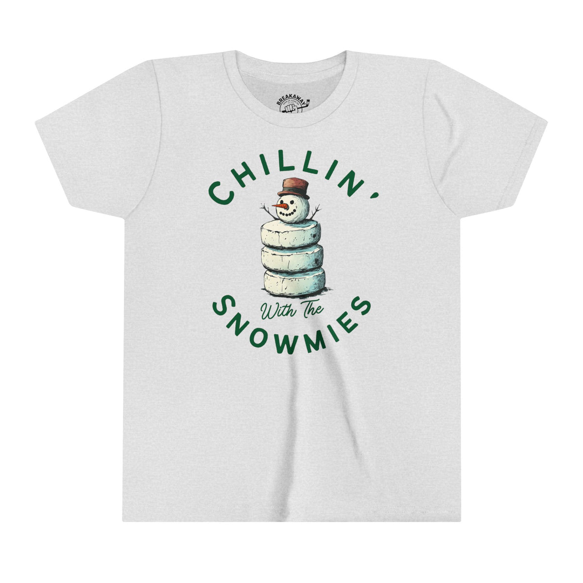 Chillin' with the Snowmies Youth Short Sleeve Tee