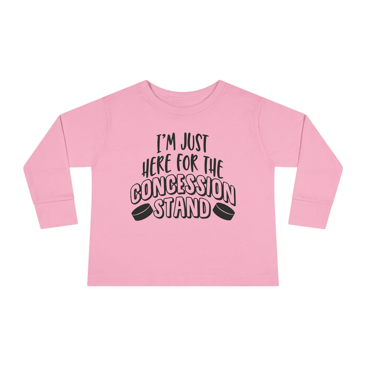 I'm Just Here For The Concession Stand Toddler Long Sleeve Tee