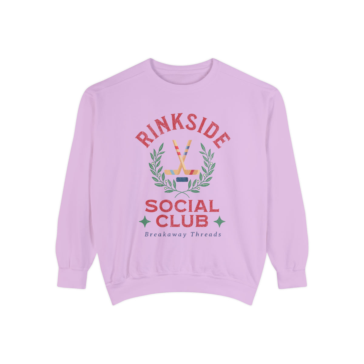 Rinkside Social Club Comfort Colors Unisex Garment-Dyed Sweatshirt