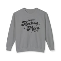 In My Hockey Mom Era Comfort Colors Unisex Lightweight Crewneck Sweatshirt