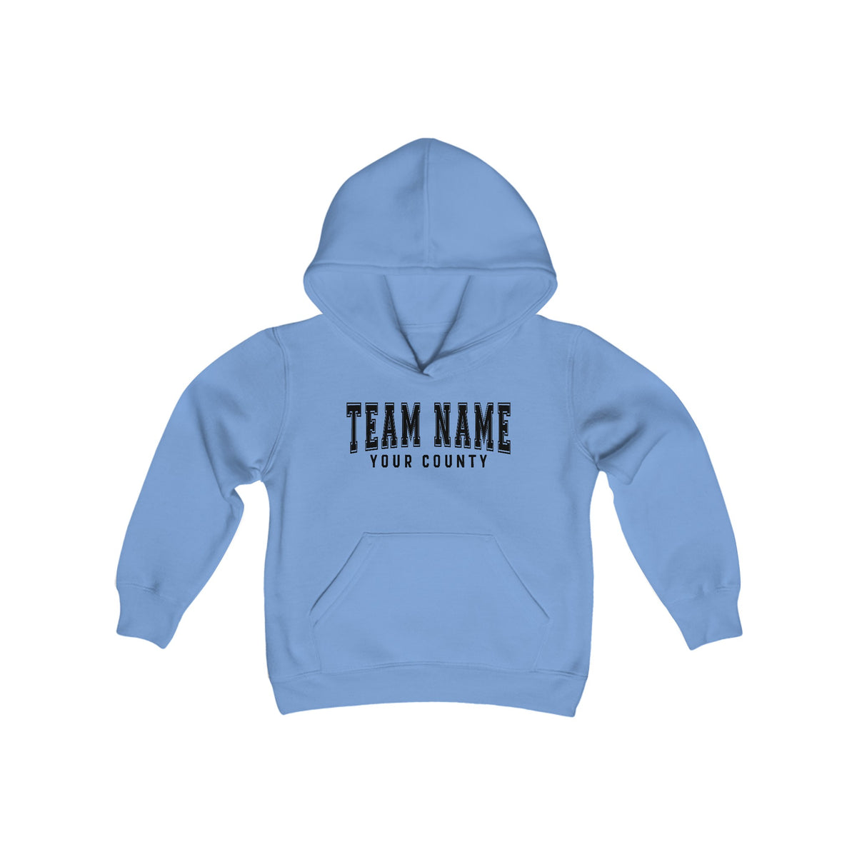 Custom Team Youth Gildan Heavy Blend Hooded Sweatshirt