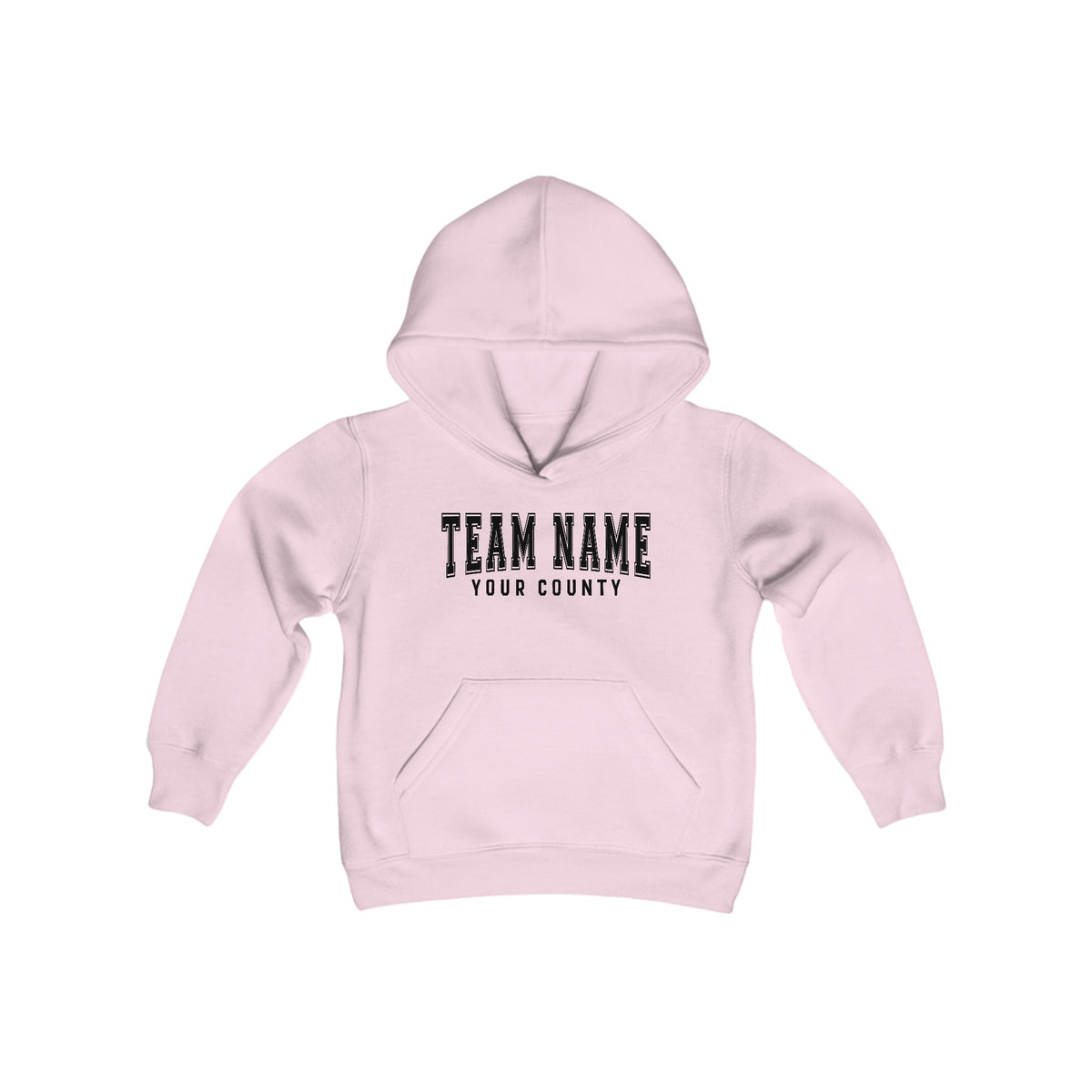 Custom Team Youth Gildan Heavy Blend Hooded Sweatshirt