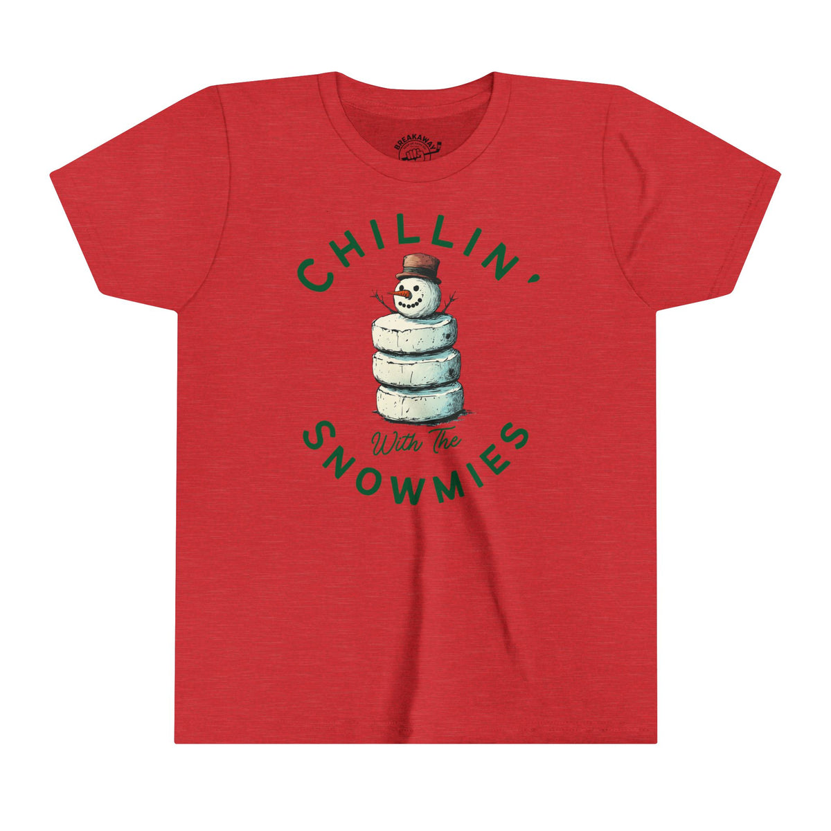 Chillin' with the Snowmies Youth Short Sleeve Tee