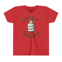 Chillin' with the Snowmies Youth Short Sleeve Tee