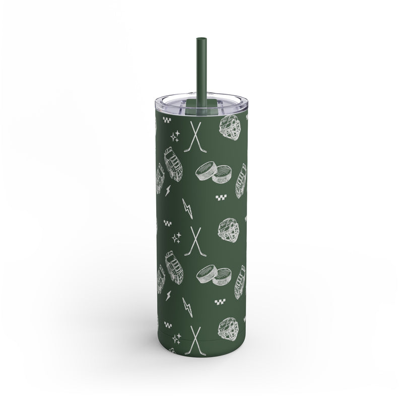 Hockey Matte Tumbler, 20oz