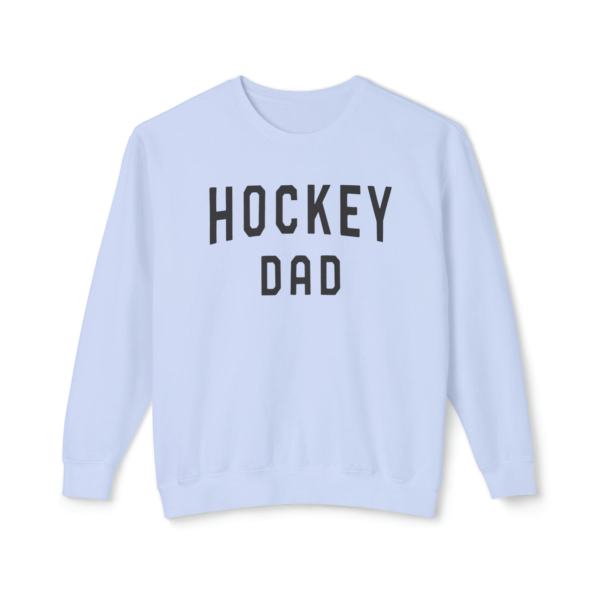 Hockey Dad Comfort Colors Unisex Lightweight Crewneck Sweatshirt