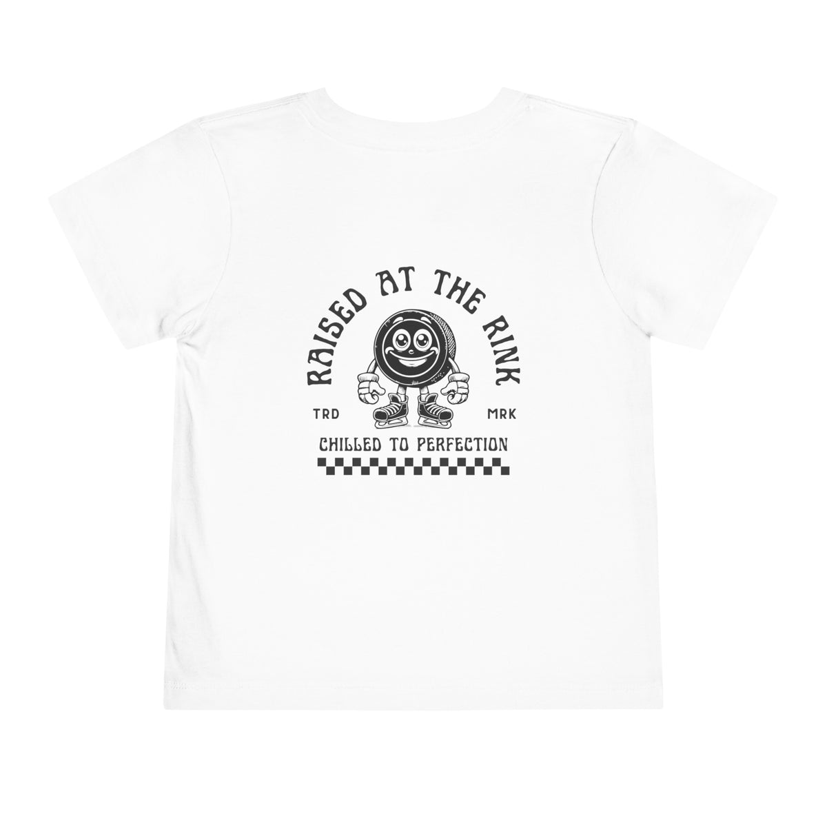 Raised at the Rink Toddler Short Sleeve Tee