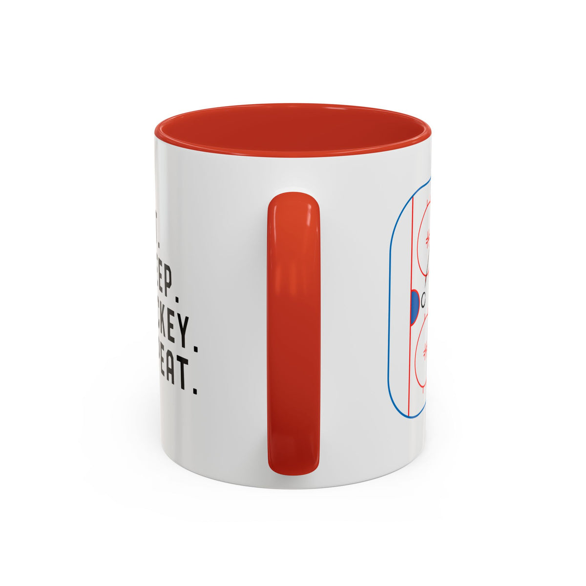 Eat Sleep Hockey Repeat Coffee Mug