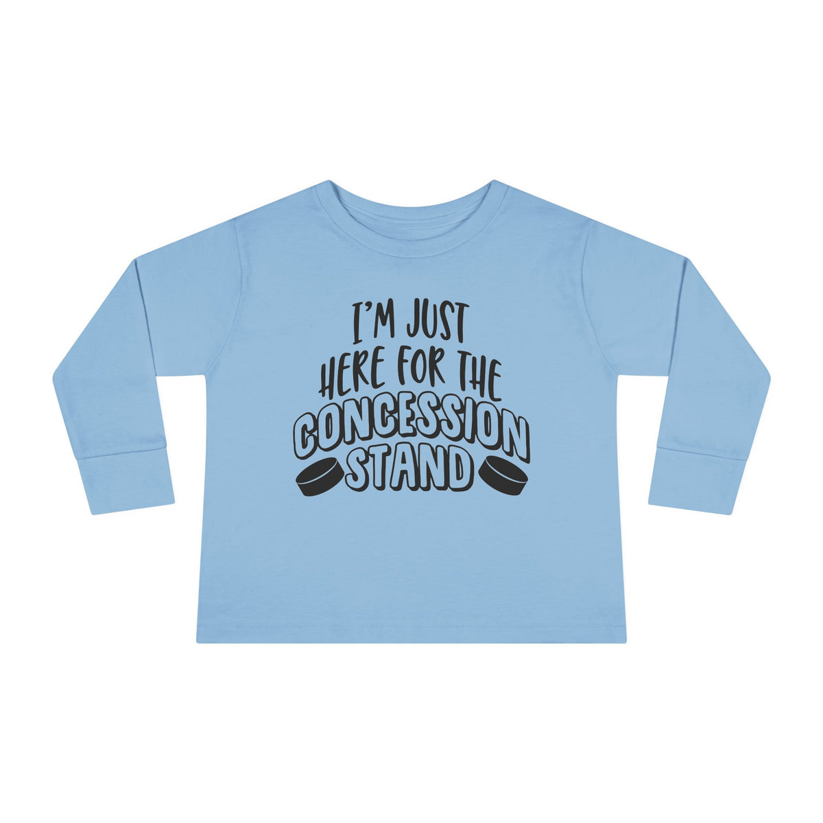 I'm Just Here For The Concession Stand Toddler Long Sleeve Tee