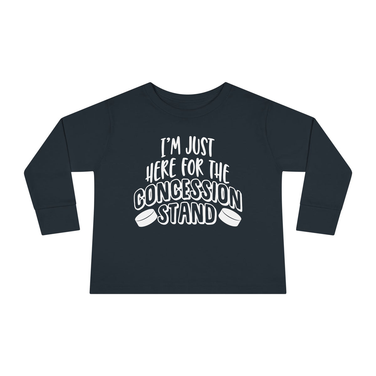 I'm Just Here For The Concession Stand Toddler Long Sleeve Tee