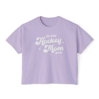 In My Hockey Mom Era Comfort Colors Women's Boxy Tee