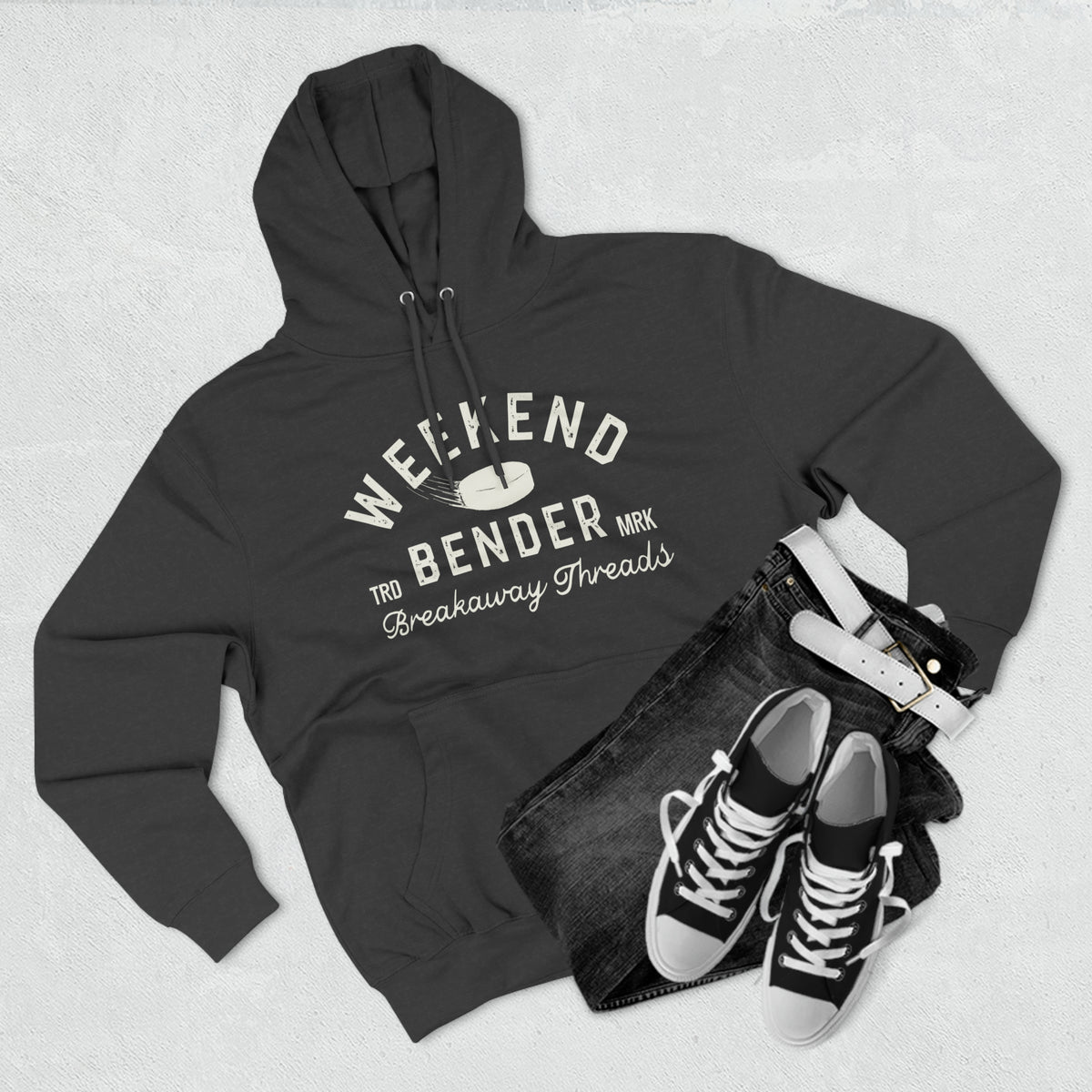 Weekend Bender Lane Seven Three-Panel Fleece Hoodie