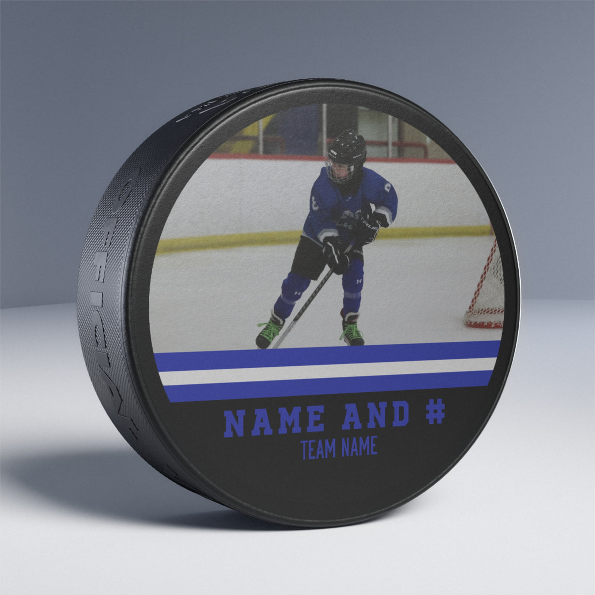 Custom Player Hockey Puck