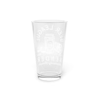 Beer League Bender Pint Glass, 16oz