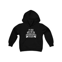 I'm Just Here For The Concession Stand Youth Heavy Blend Hooded Sweatshirt