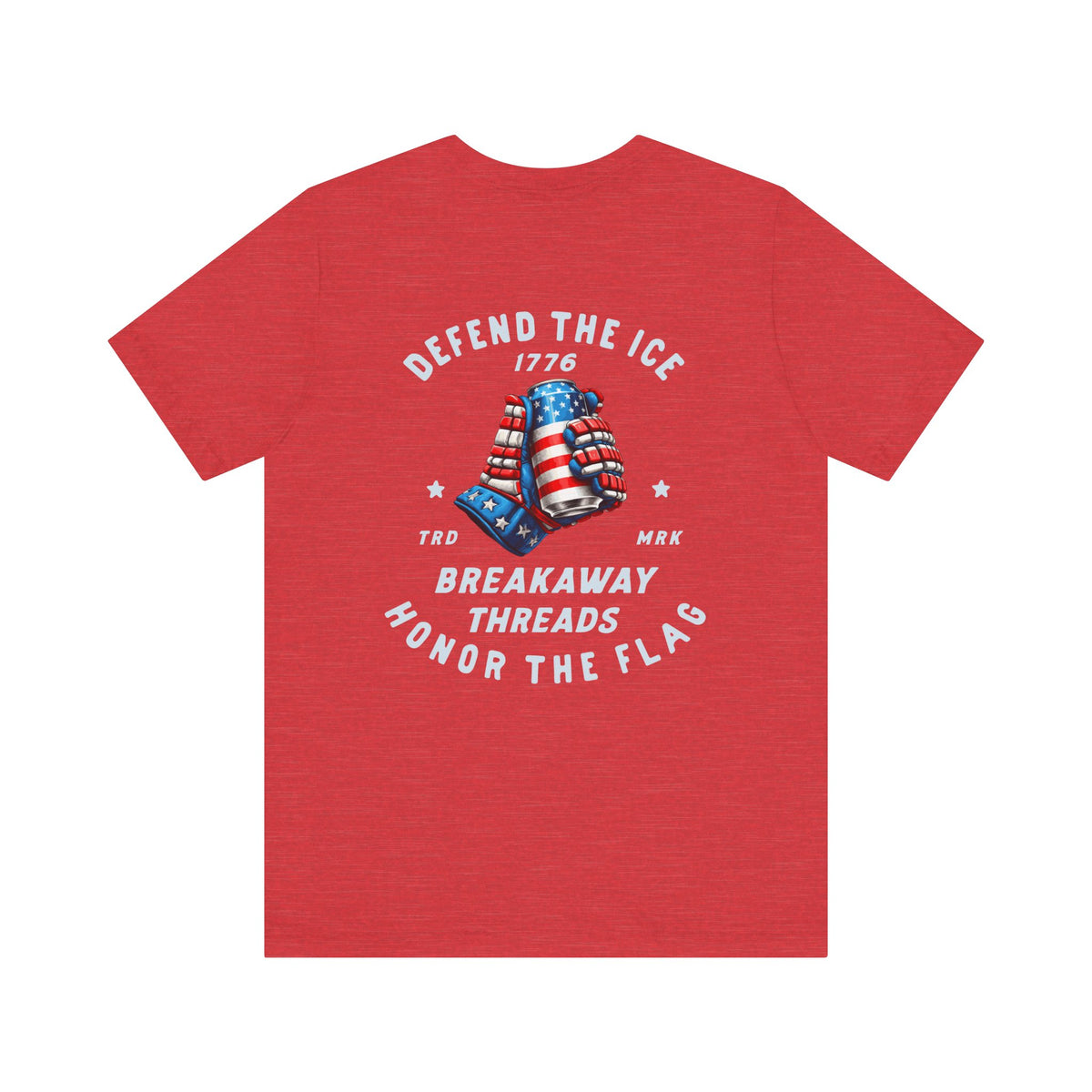 Defend the Ice Honor the Flag Unisex Jersey Short Sleeve Tee