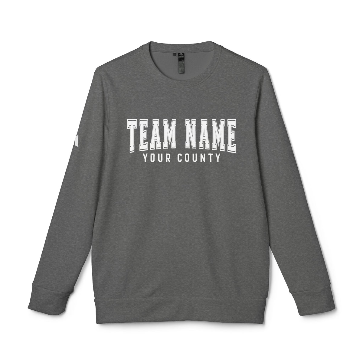 Custom Team Adidas® Unisex Fleece Crewneck Sweatshirt