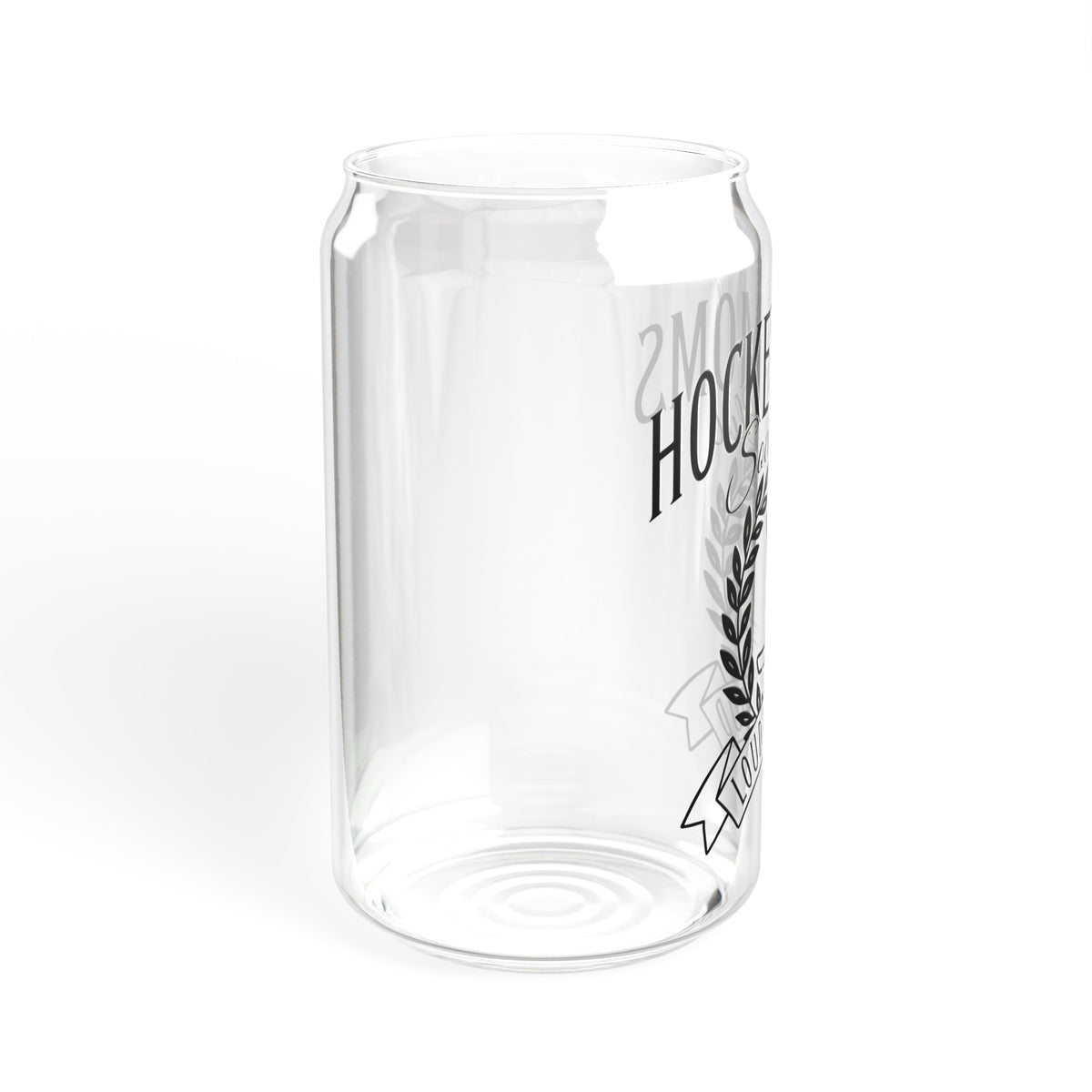 Hockey Moms Social Club Sipper Glass, 16oz