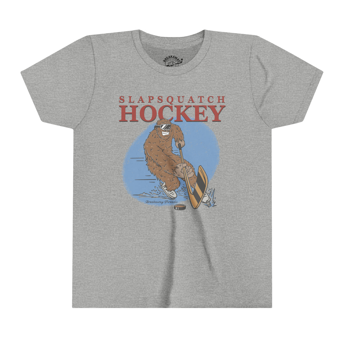 Slapsquatch Hockey Youth Short Sleeve Tee