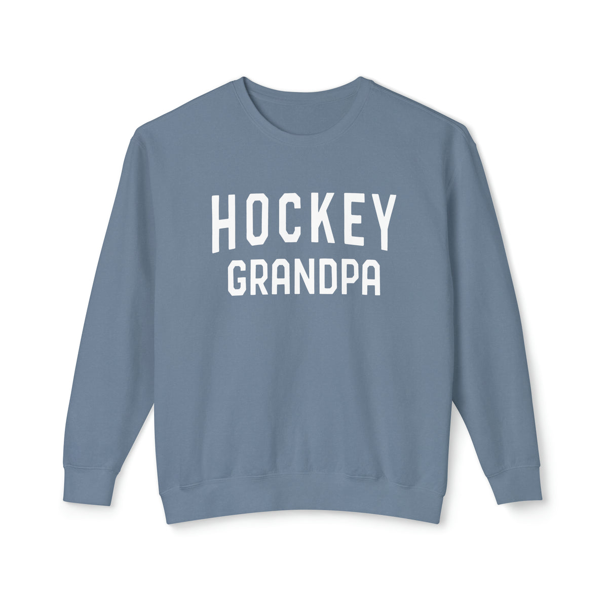 Hockey Grandpa Comfort Colors Unisex Lightweight Crewneck Sweatshirt