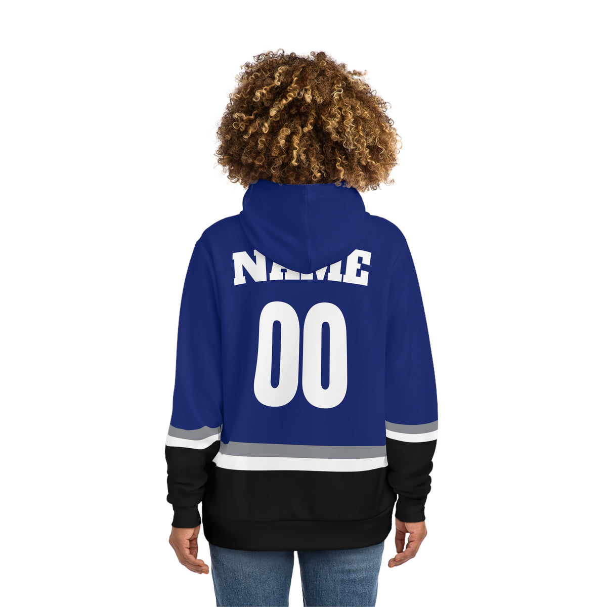 Custom Team Jersey Fashion Hoodie (AOP)