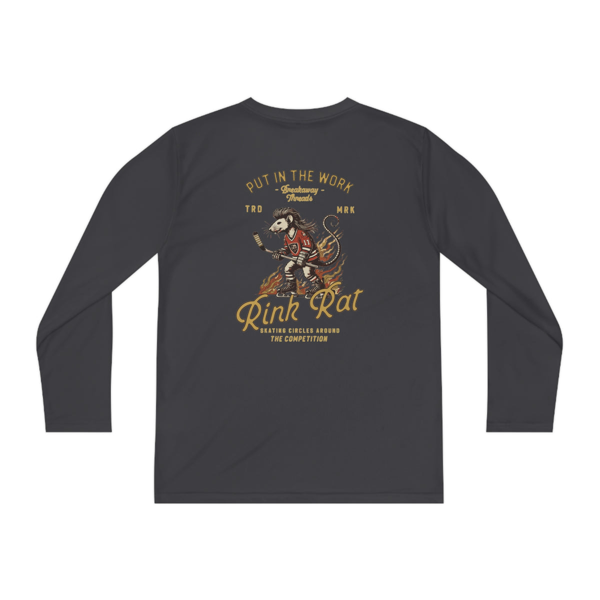 Rink Rat Sport-Tek PosiCharge Youth Long Sleeve Competitor Tee