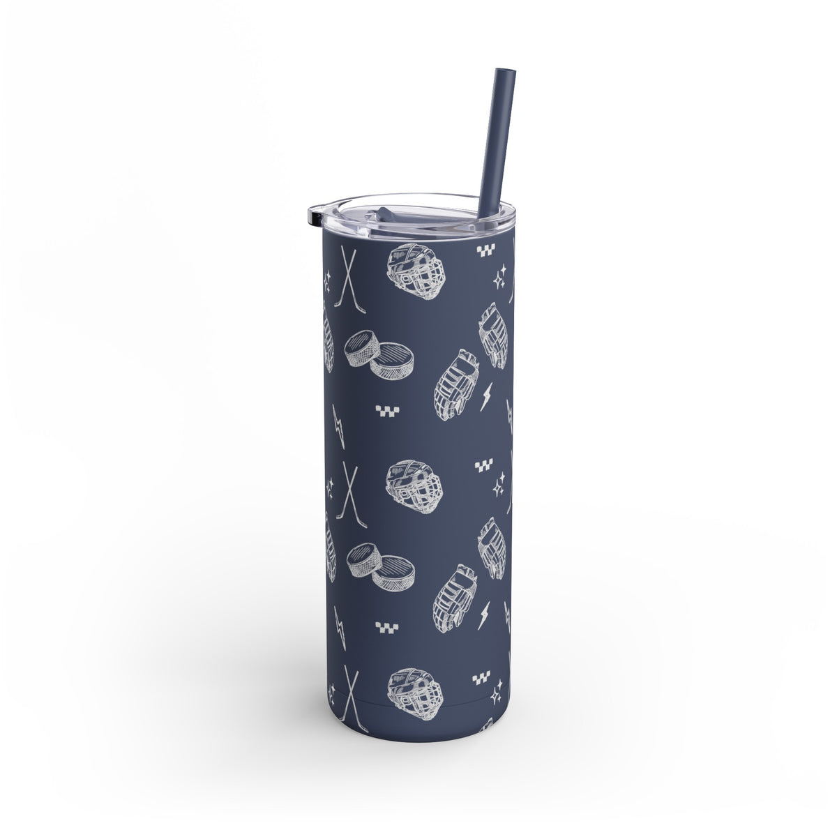 Hockey Matte Tumbler, 20oz