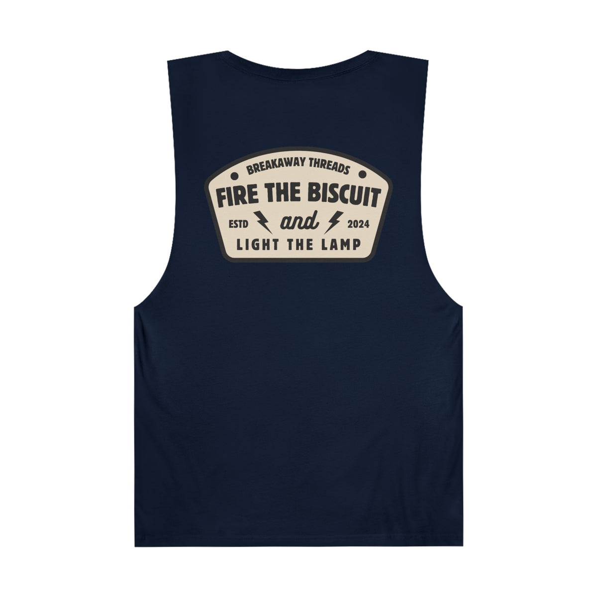 Fire the Biscuit and Light the Lamp AS Colour Unisex Barnard Tank