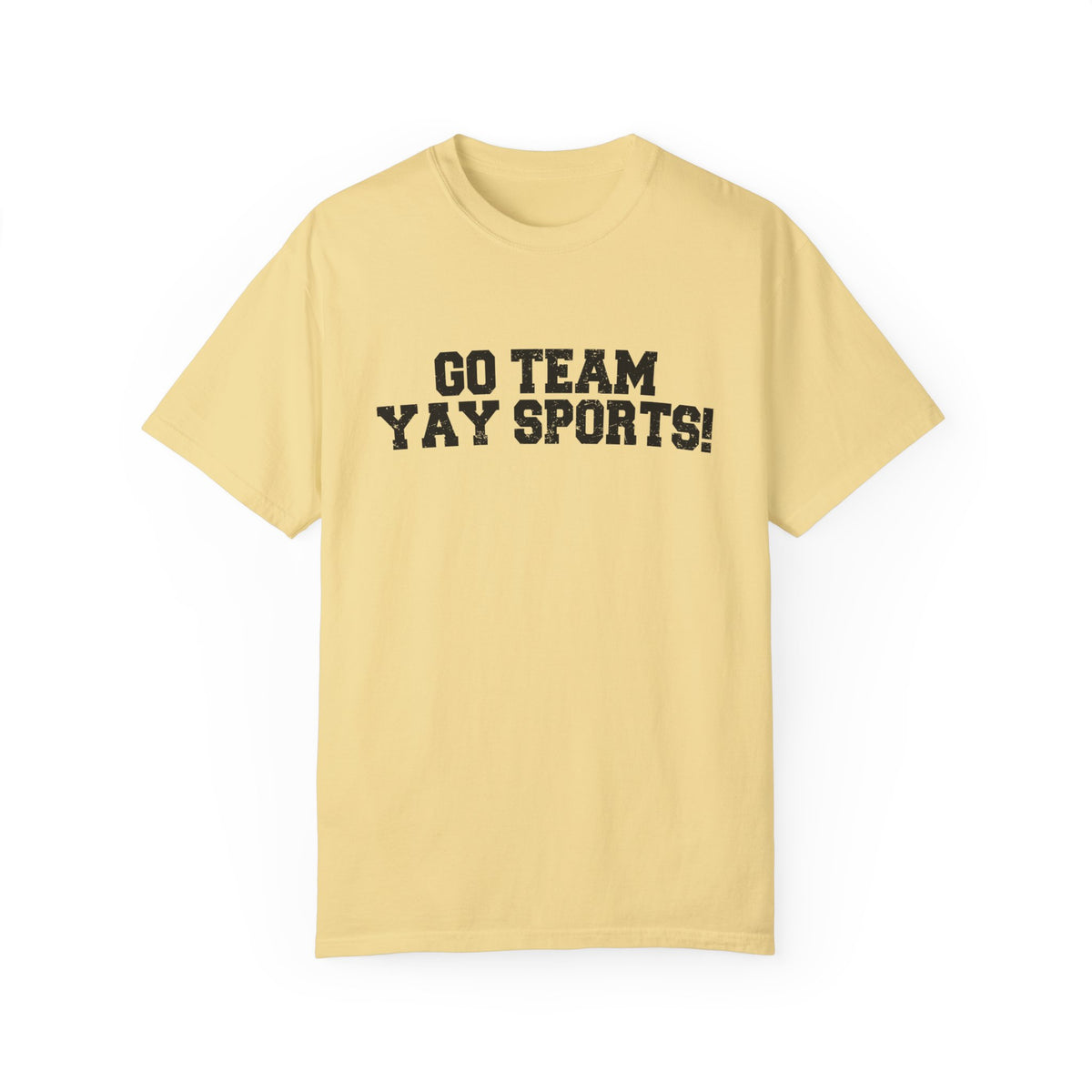 Go Team Yay Sports Comfort Colors Unisex Garment-Dyed T-shirt