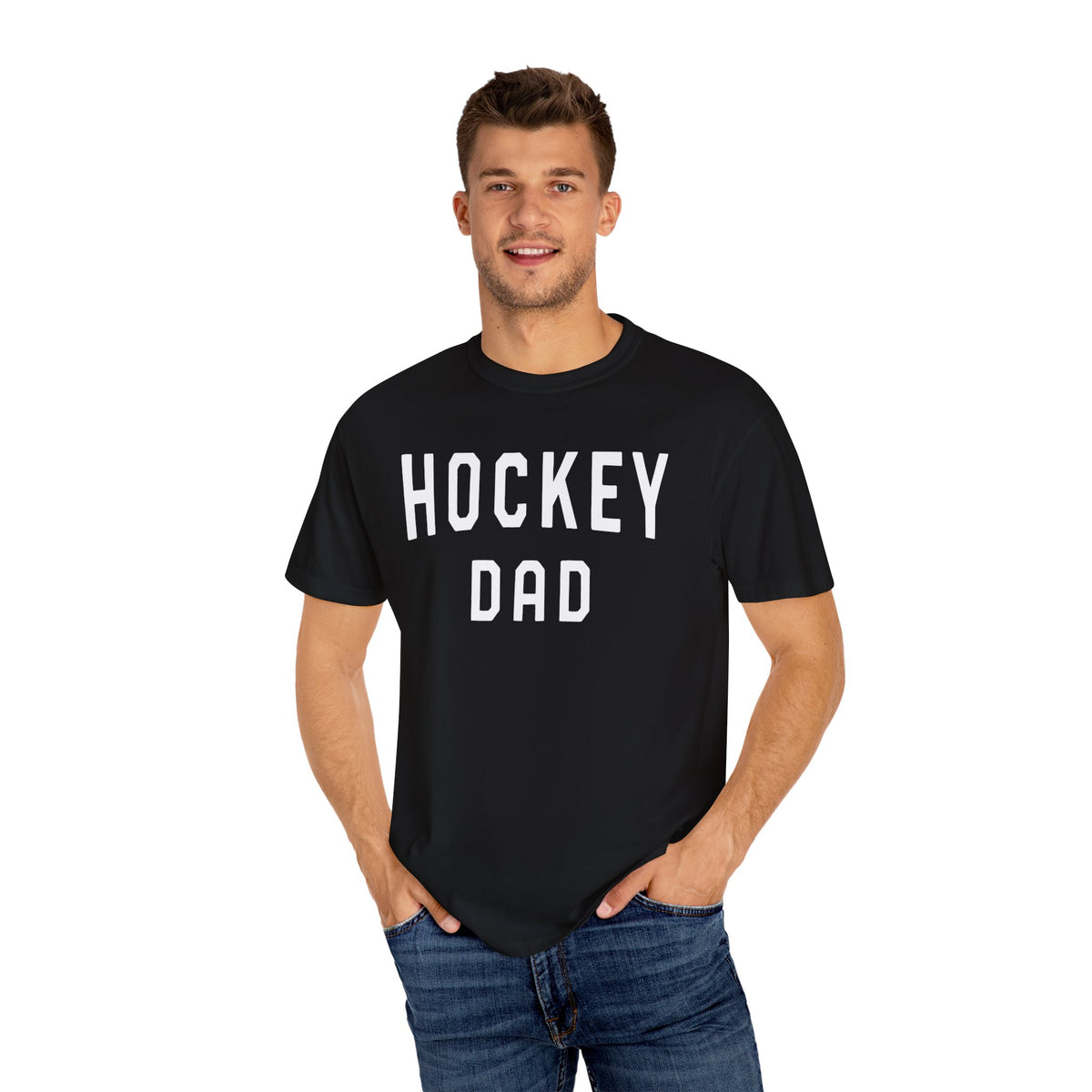 Hockey Dad Comfort Colors Unisex Garment-Dyed T-shirt