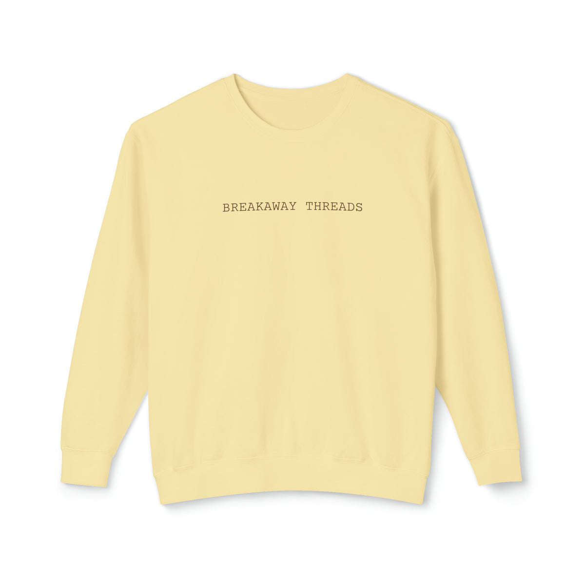 Breakaway Threads Comfort Colors Unisex Lightweight Crewneck Sweatshirt