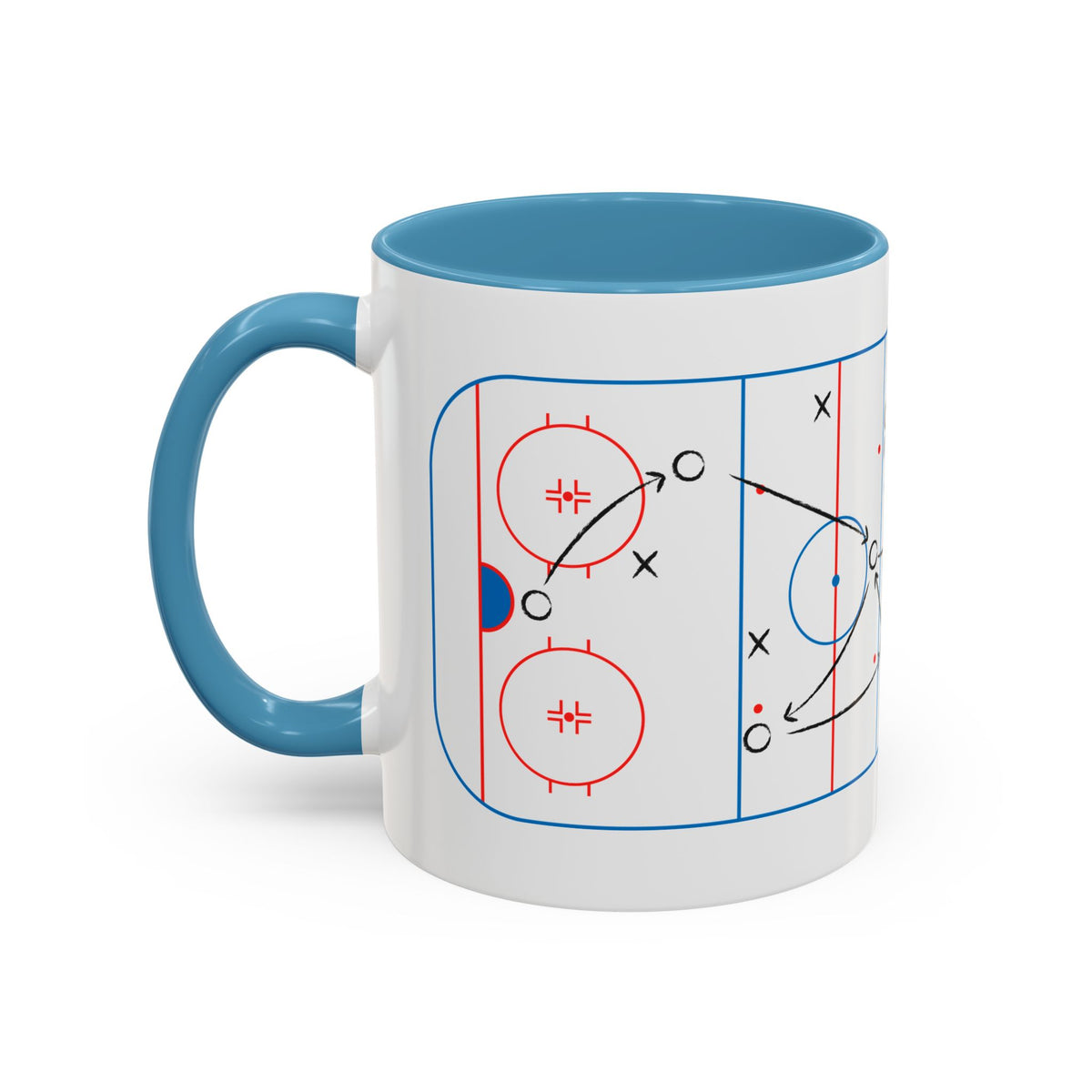 Eat Sleep Hockey Repeat Coffee Mug