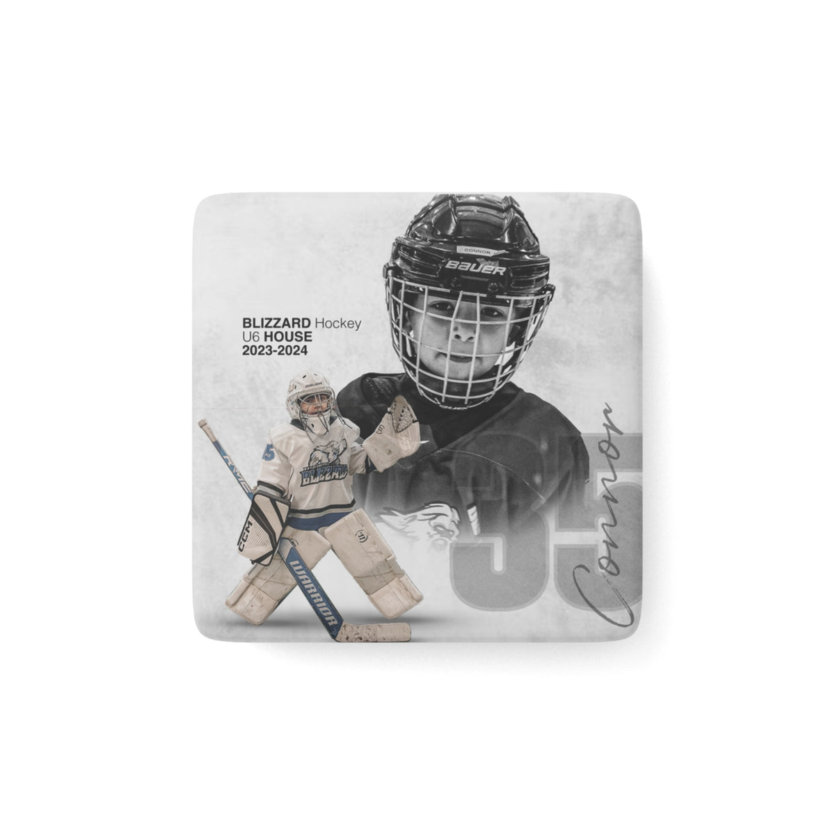 Custom Player Porcelain Magnet