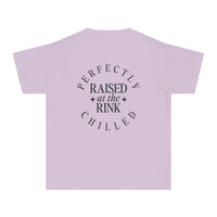 Raised at the Rink Comfort Colors Youth Midweight Tee