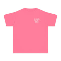 Raised at the Rink Comfort Colors Youth Midweight Tee