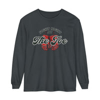 Fight Night At The Joe Unisex Garment-dyed Long Sleeve T-Shirt