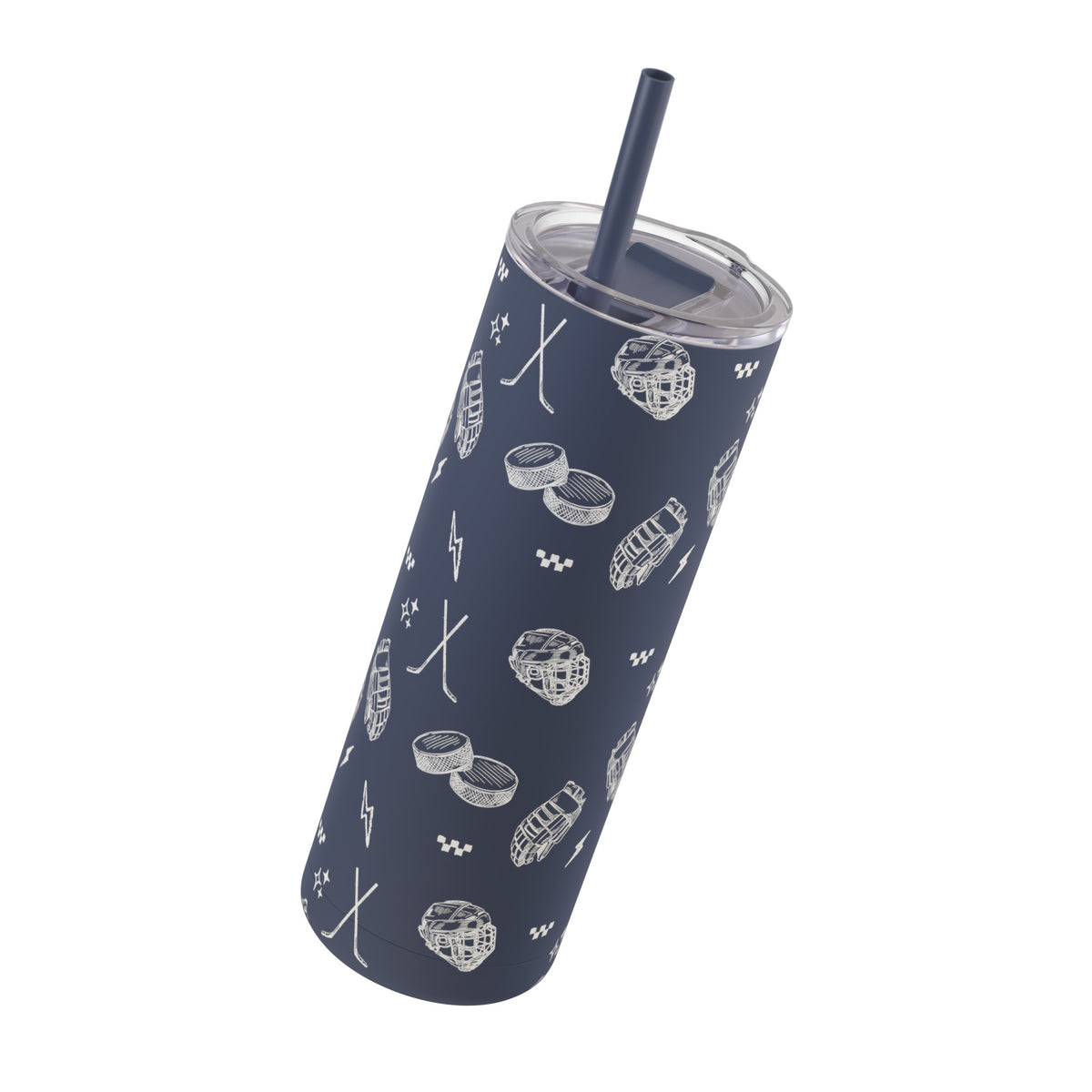 Hockey Matte Tumbler, 20oz