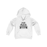 I'm Just Here For The Concession Stand Youth Heavy Blend Hooded Sweatshirt