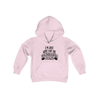 I'm Just Here For The Concession Stand Youth Heavy Blend Hooded Sweatshirt