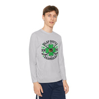 Slap Shots and Shamrocks Youth Long Sleeve Competitor Tee